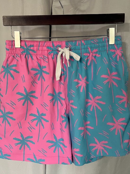 chubbies Other - 🌊 Chubbies Men's Pink Blue Swim Trunks Shorts 5.5" Inseam Small S 🩳